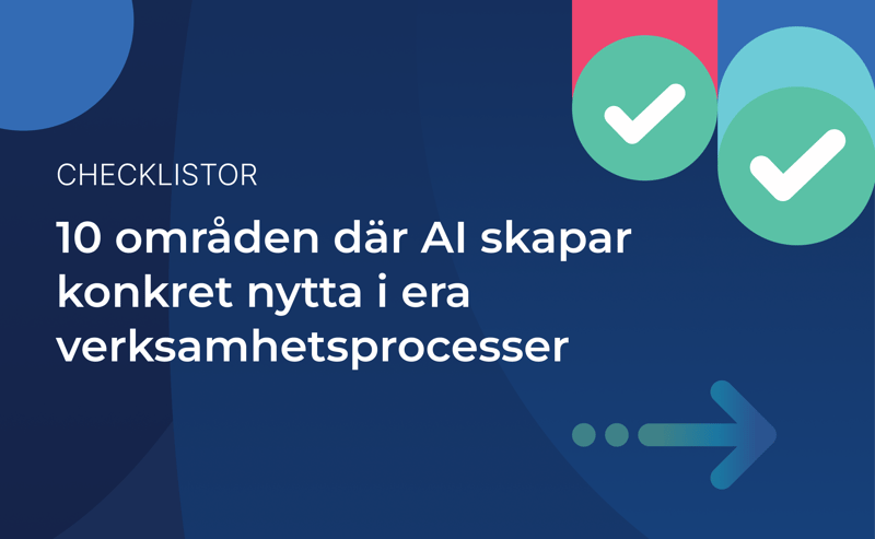AI driven processutveckling bild