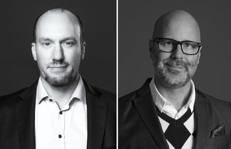 Nicolas och Jimmy