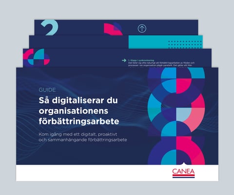 Produktbild Guide- Så digitaliserar du organisationens förbättringsarbeten grå